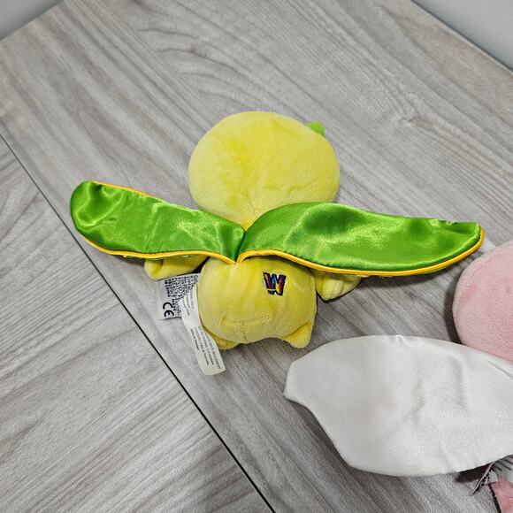 Ganz Zool Zana Peeking Giggly Zum Plush Pink Green Yellow Flying Wings - Picture 3 of 6